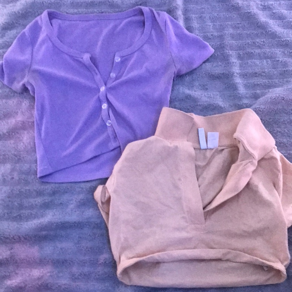 Purple wore multiple times cream wore 1 time